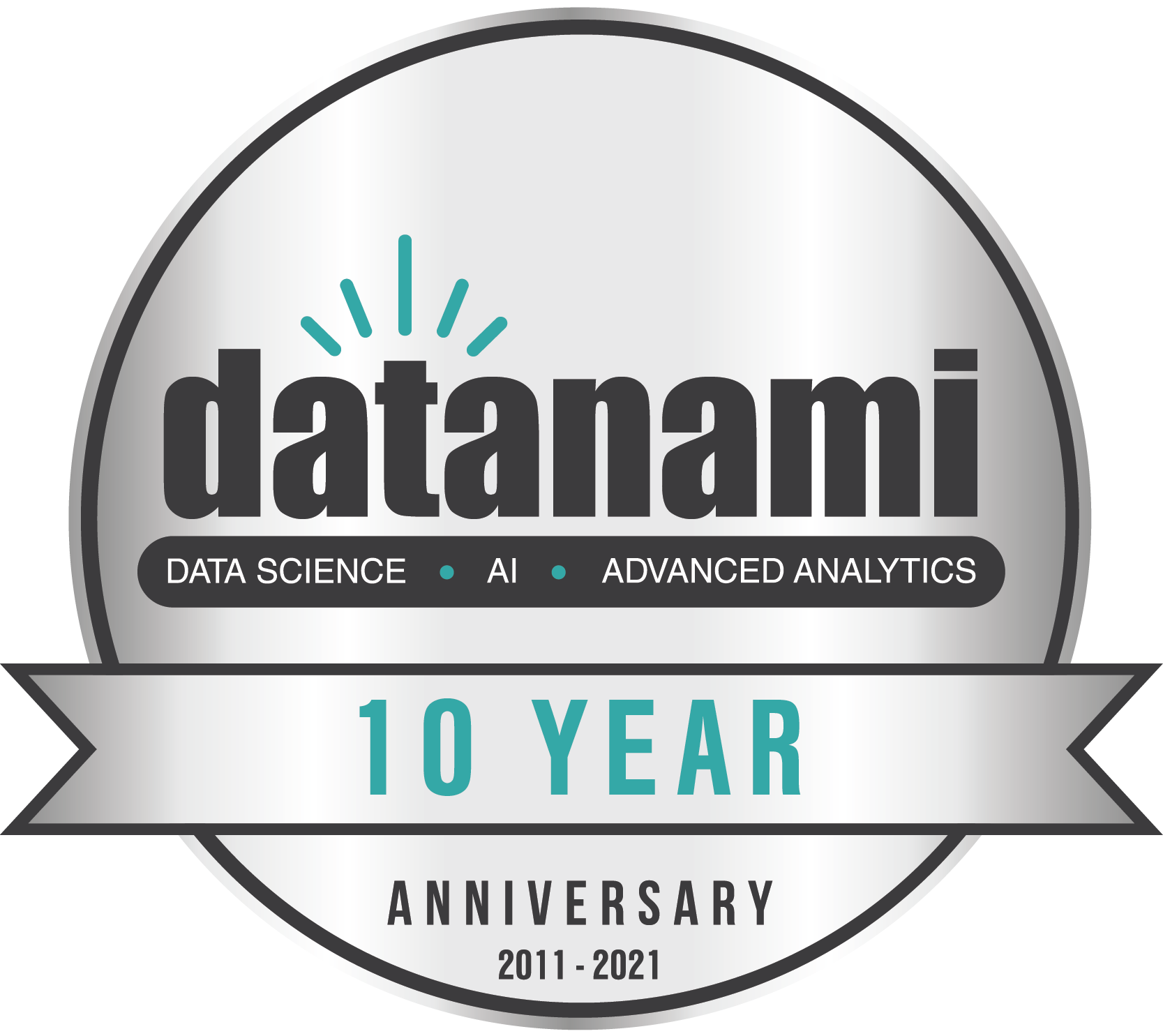Datanami十周年的标志